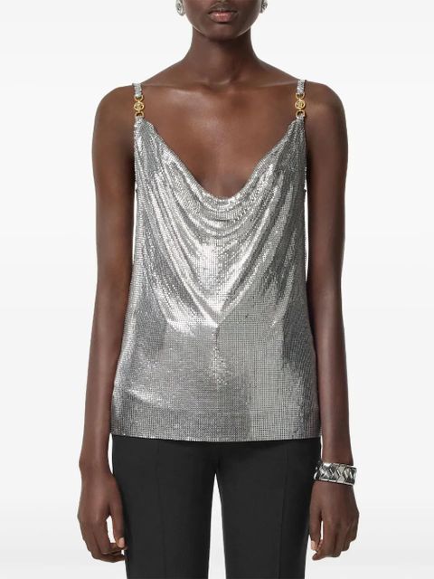 Versace Medusa top - Silver