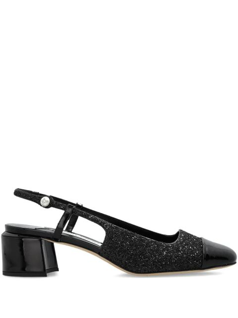 Jimmy Choo 55mm Elisa sling-back pumps - Black - zdjęcie produktu nr 1