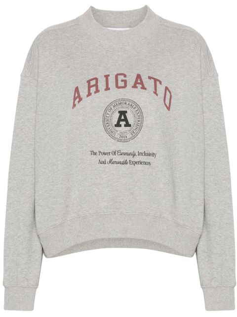 Axel Arigato Arigato University mélange sweatshirt - Grey - zdjęcie produktu nr 1
