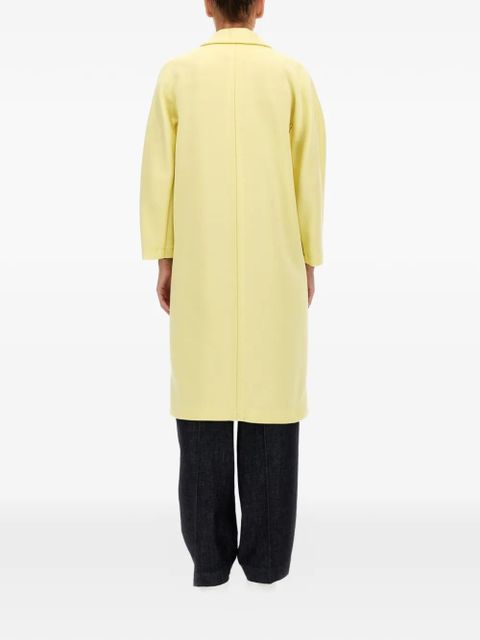 Max Mara Madame double-breasted coat - Yellow