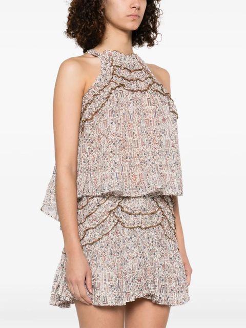 MARANT ÉTOILE Carlee blouse - Neutrals