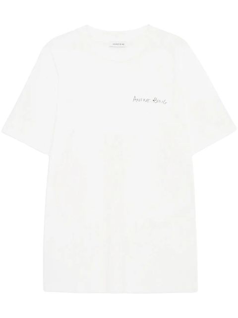 ANINE BING Walker T-shirt - Neutrals - zdjęcie produktu nr 1