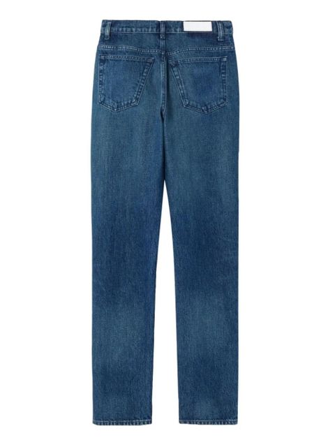 RE/DONE 70's high-waist straight-leg jeans - Blue