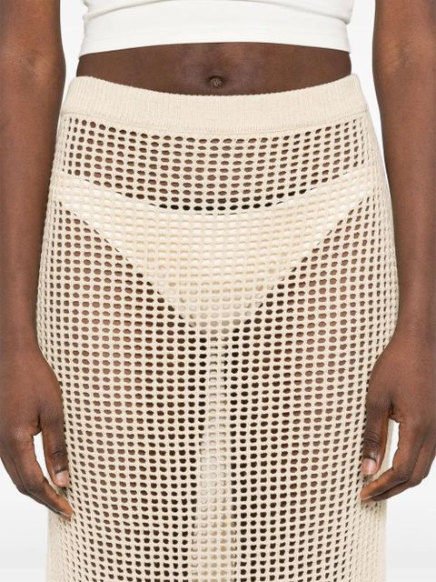 MC2 Saint Barth Darline midi skirt - Neutrals