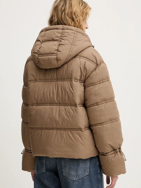 Guess kurtka NEW DAISY kolor brązowy zimowa W5BL43 W2902