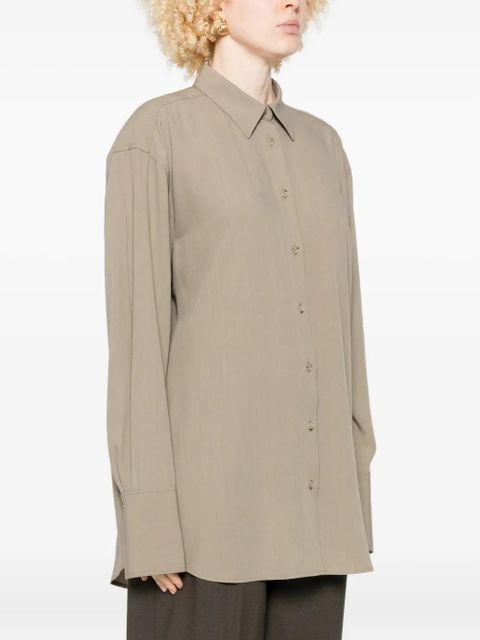 TOTEME Classic Tuxedo button-down shirt - Neutrals - zdjęcie produktu nr 2