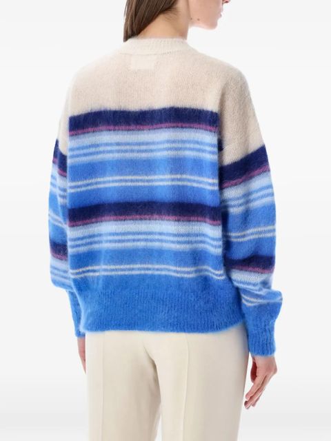 MARANT ÉTOILE striped-pattern sweater - Blue - zdjęcie produktu nr 2
