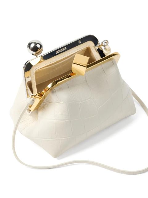 Jacquemus Berlingot clutch bag - Neutrals