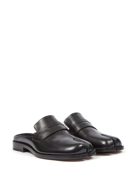 Maison Margiela Tabi City leather mules - Black