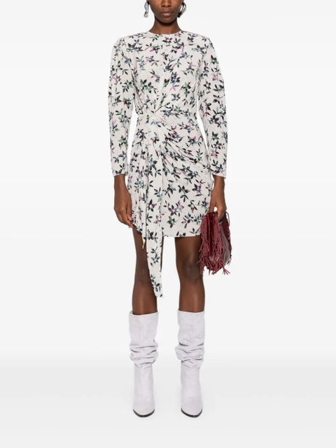 MARANT ÉTOILE Dulce mini dress - Neutrals - zdjęcie produktu nr 2