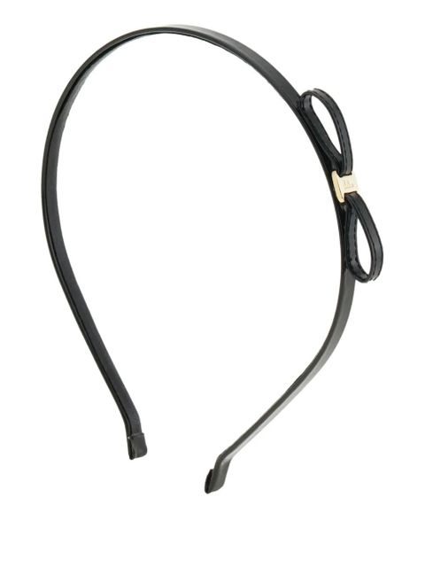 Ferragamo mini-bow headband - Black - zdjęcie produktu nr 1
