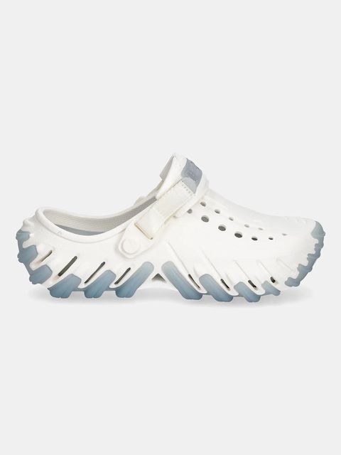 Crocs klapki Echo Icey Ro Clog damskie kolor beżowy 211458 - zdjęcie produktu nr 2