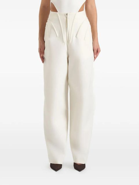 Manière De Voir Rena corset zip trousers - Neutrals - zdjęcie produktu nr 1