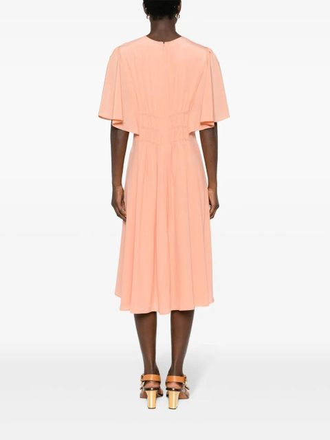 Chloé silk midi dress - Pink