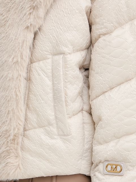 Marciano by Guess kurtka ESTELLA kolor beżowy 5BGL33 7391A