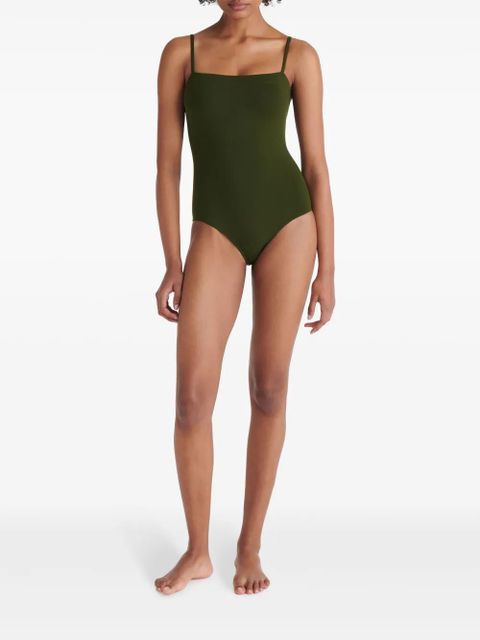 ERES Aquarelle square-neck swimsuit - Green