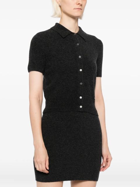 Alexander Wang logo-patched top - Grey - zdjęcie produktu nr 2