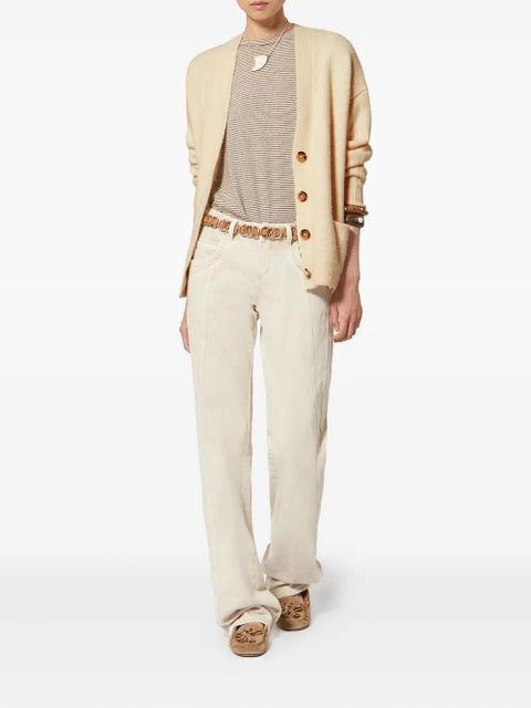 MARANT ÉTOILE Eborah pocket cardigan - Neutrals - zdjęcie produktu nr 2