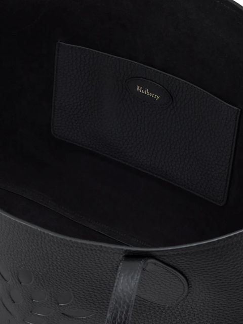 Mulberry Tree heavy-grain tote bag - Black