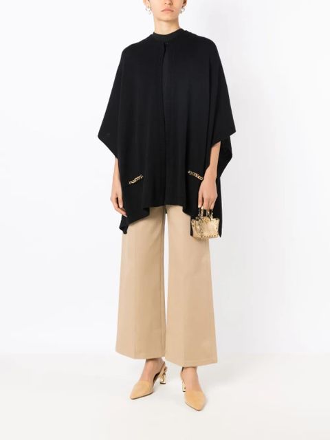 Valentino Garavani high-rise wide-leg trousers - Brown - zdjęcie produktu nr 2