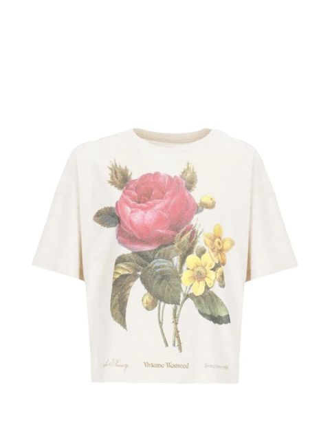 Vivienne Westwood floral-print T-shirt - Neutrals - zdjęcie produktu nr 1