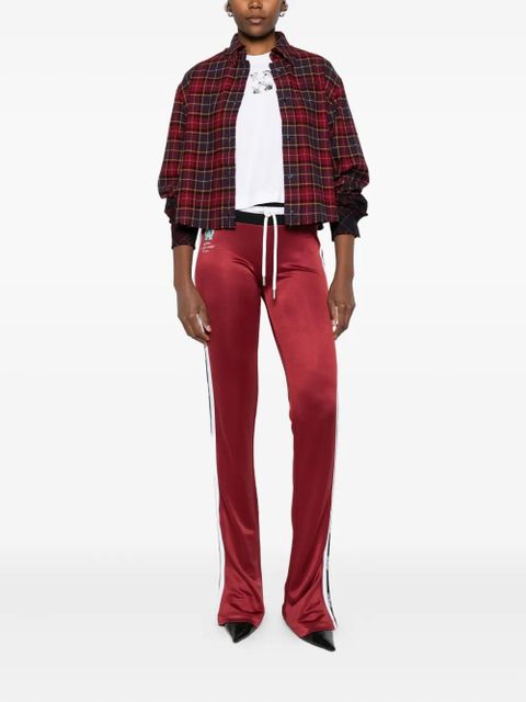 Off-White plaid buttoned shirt - Red