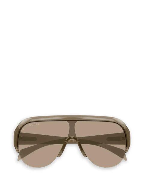 Gucci Eyewear pilot sunglasses - Brown - zdjęcie produktu nr 1