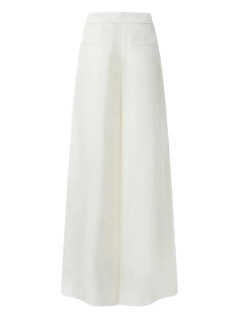 PINKO pleated wide-leg trousers - White - zdjęcie produktu nr 2