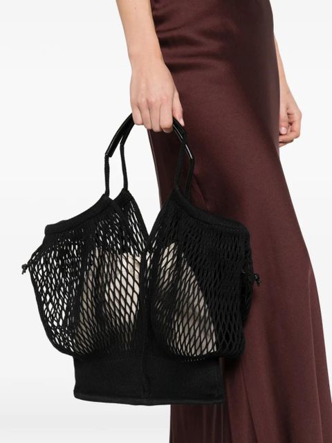 Hereu Hélene net tote bag - Black - zdjęcie produktu nr 2
