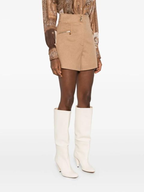 Max Mara zip-pocket shorts - Neutrals - zdjęcie produktu nr 2