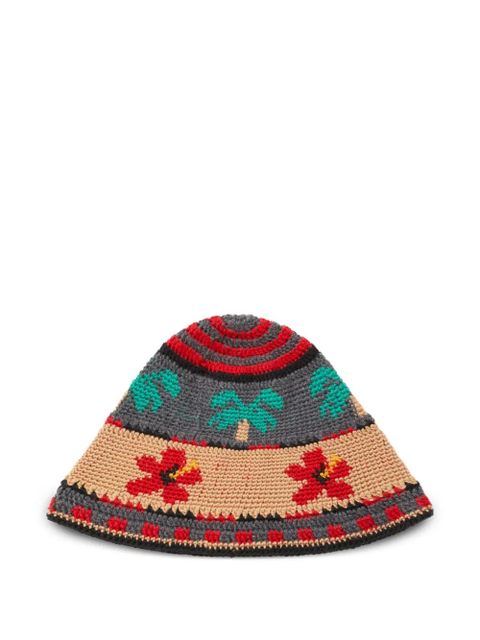 Alanui Hibiscus Bloom beanie - Multicolour - zdjęcie produktu nr 2