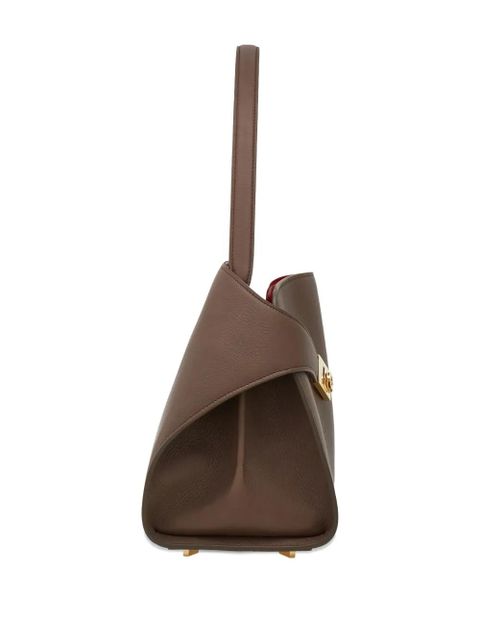 Ferragamo leather shoulder bag - Brown