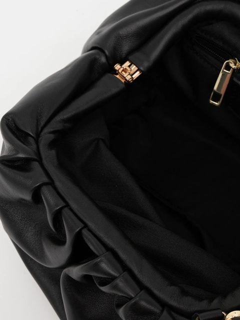 Answear.LAB torebka skórzana kolor czarny