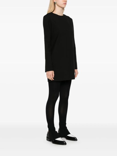 AMI Paris long-sleeve mini dress - Black - zdjęcie produktu nr 2