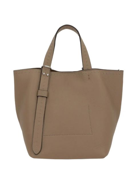 Max Mara extra-small Archetipo leather tote bag - Brown