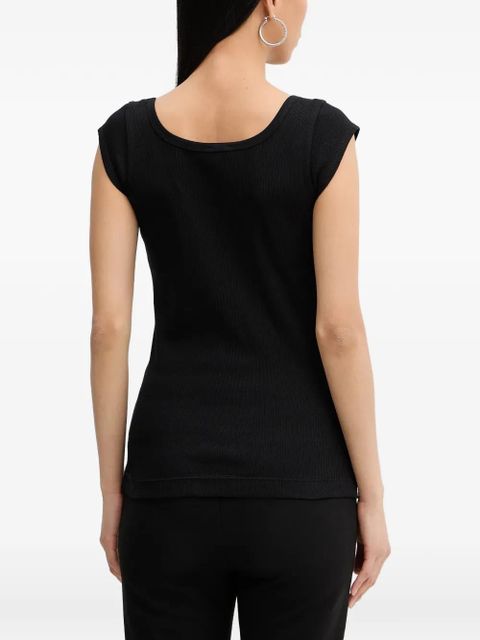 PINKO ribbed T-shirt - Black