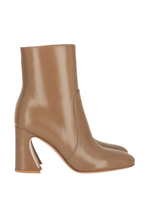 Gianvito Rossi side-zip-fastening boots - Brown - zdjęcie produktu nr 1