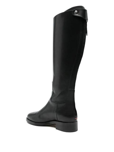 Aeyde zip-detailng leather boots - Black - zdjęcie produktu nr 2