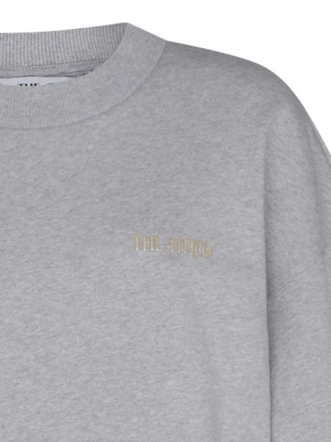 The Attico cotton sweatshirt - Grey