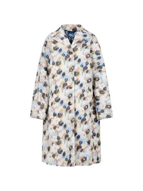 Marni printed button parka coat - Neutrals - zdjęcie produktu nr 1