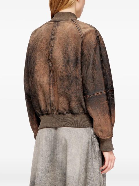 Diesel L-Cobb-Fem bomber jacket - Brown