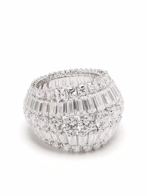 Swarovski Hyperbola cocktail ring - Silver - zdjęcie produktu nr 1