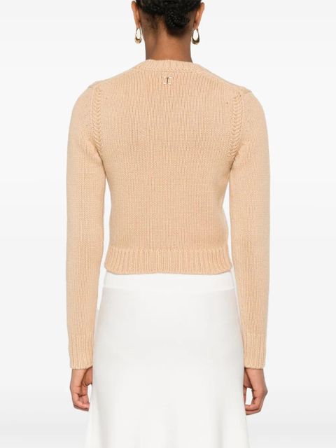 Chloé V-neck cardigan - Neutrals