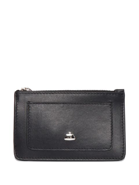 Weekend Max Mara TRAFOI leather cardholder - Black - zdjęcie produktu nr 1