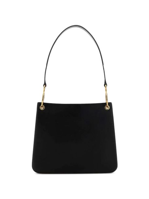Jil Sander ring-detail shoulder bag - Black