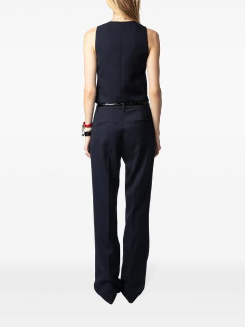 Zadig&Voltaire Emaux waistcoat - Blue - zdjęcie produktu nr 2