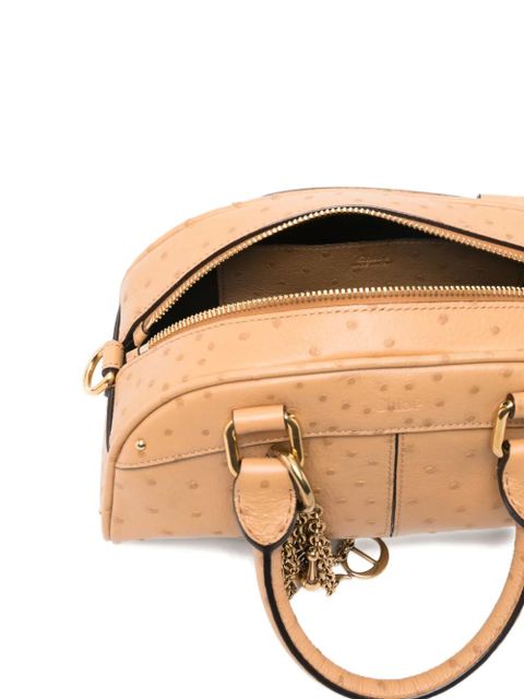 Chloé mini Bowling charm tote bag - Neutrals