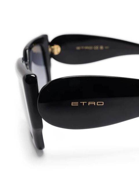 ETRO rectangular-frame sunglasses - Black - zdjęcie produktu nr 2