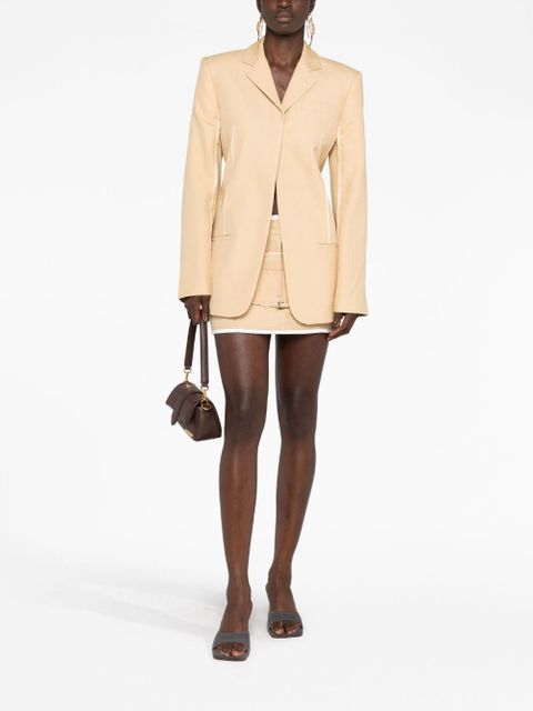 Jacquemus La Veste Caraco blazer - Brown - zdjęcie produktu nr 2
