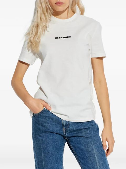 Jil Sander logo T-shirt - White